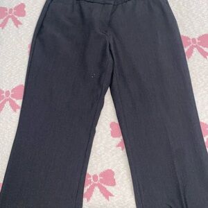 Dark gray dress pants